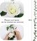 Rose Garlands Artificial Rose Vines, 4PCS(28.8FT) Fake Silk Flower Vines with Greenery Plants for Wedding, Home, Office, Arch, Garden Decoration (White)